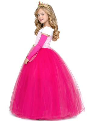 Disfraz De Princesa Rosa Bella Durmiente - Disfraces de Princesas Disney