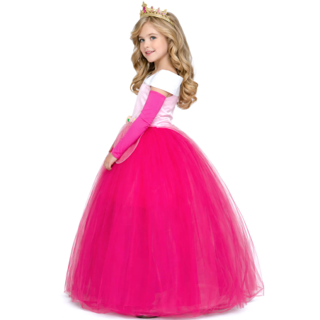 Disfraz De Princesa Rosa Tul