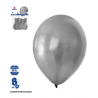 Globos Plateados Metalizados 8 Unid - Globos