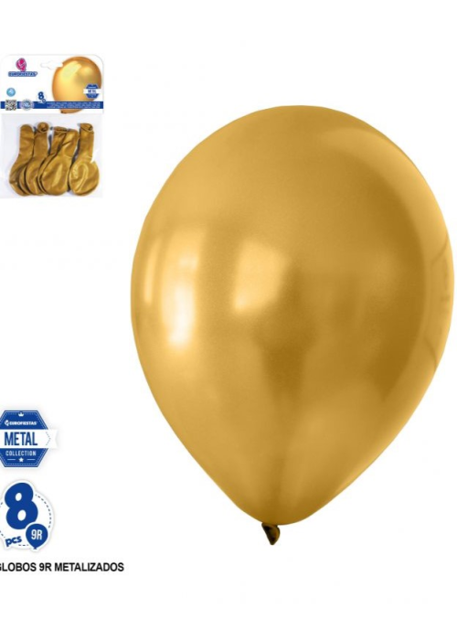 còpia de 10 Globus D'or Metàl·lic