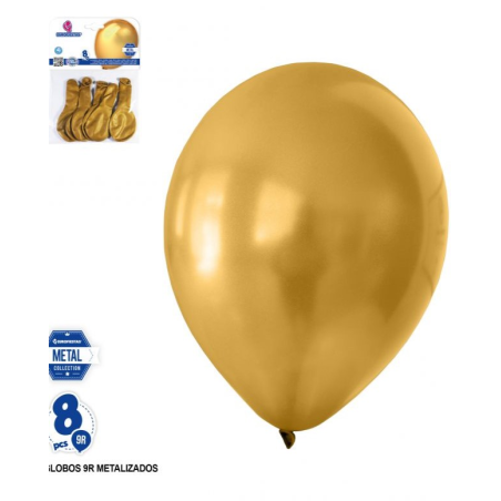 copy of 10 Urrezko Globoak Metalezko