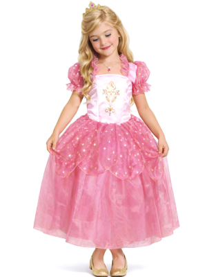 Disfraz De Princesa Rosa Pinky - Disfraces de Princesas - Disfraces de Princesas para Niñas