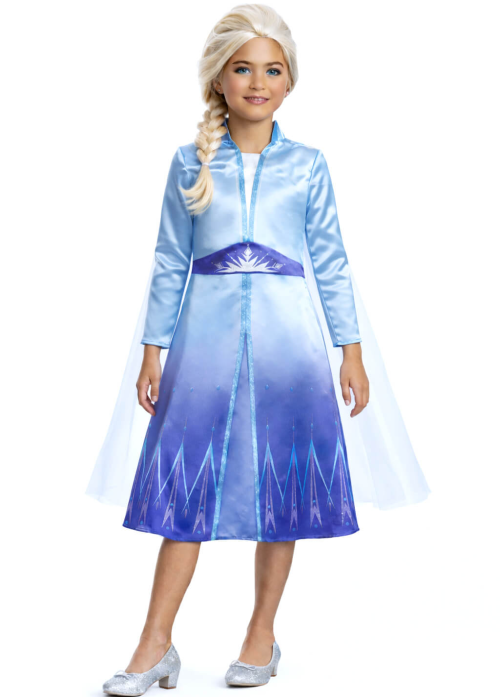 Disfraz De Elsa de Frozen Niña  - Disfraces Princesas Disney - Disfraces de Princesa de Hielo Infantil