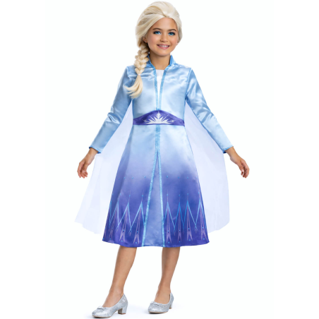 Disfraz De Elsa de Frozen Niña  - Disfraces Princesas Disney - Disfraces de Princesa de Hielo Infantil