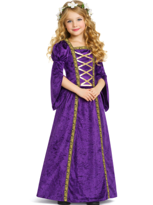 Comprar Fantasia de Dama Medieval Azul Infantil por apenas 15.00€ – Loja de fantasias online