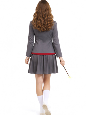 còpia de Disfraz De Estudiante De Magia Rojo Niña