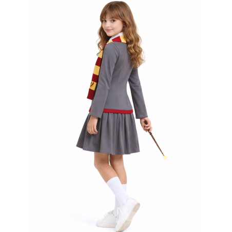 copy of copy of copy of Disfraz De Estudiante De Magia Rojo Niña