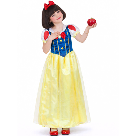 Disfraz De Blancanieves Infantil - Disfraces Princesas Disney - Disfraces de Princesa de las Nieves infantiles