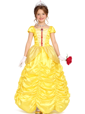 Vestit Groc Princesa Nen