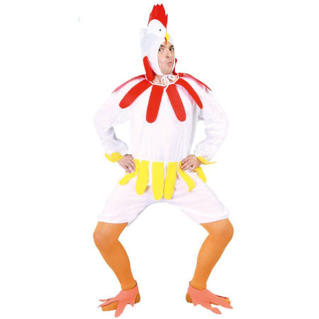 Disfraz de Gallina - Disfraces de Animales Adultos
