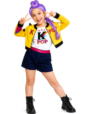 Disfraz de Guerrera K-POP Rumi para Niña - Disfraces Cazadoras Demonios - Disfraces de Las Guerreras K-POP infantiles