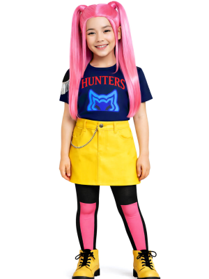 Disfraz de Guerrera K-POP Mira para Niña - Disfraces Cazadoras Demonios - Disfraces de Las Guerreras K-POP infantiles