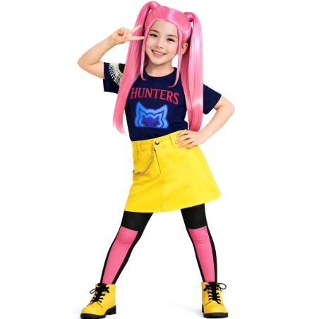 Disfraz de Guerrera K-POP Mira para Niña - Disfraces Cazadoras Demonios - Disfraces de Las Guerreras K-POP infantiles