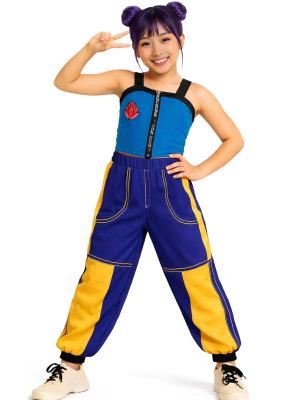 Disfraz de Guerrera K-POP Zoey para Niña - Disfraces Cazadoras Demonios - Disfraces de Las Guerreras K-POP infantiles