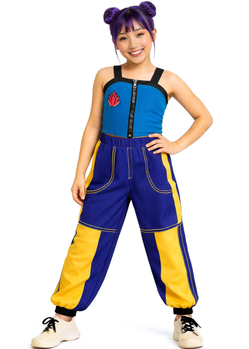 Disfraz de Guerrera K-POP Zoey para Niña - Disfraces Cazadoras Demonios - Disfraces de Las Guerreras K-POP infantiles