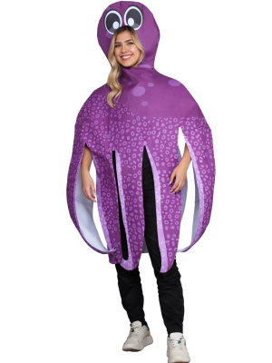Disfraz De Pulpo Morado adulto - Disfraces Animales Marinos - Disfraces de Animales Adultos