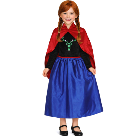 Disfraz De Anna de Frozen para Niña - Disfraces Princesas - Disfraces de Princesa de Hielo Infantil