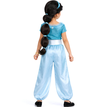 Disfraz De Princesa Arabe Azul Niña - Disfraces de Jasmin - Disfraces para Niña