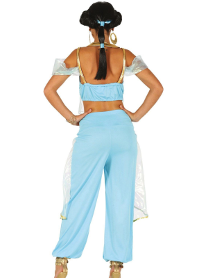 Disfraz De Princesa Arabe Azul - Disfraces de Arabe para Mujer