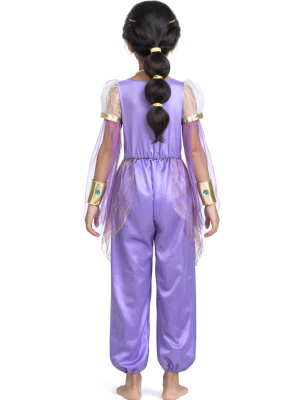 Vestit De Princesa Àrab De Color Porpra Nen