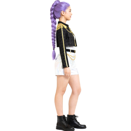 Disfraz de Guerrera K-POP Rumi Golden para Mujer - Disfraces Cazadoras Demonios - Disfraces de Las Guerreras K-POOP