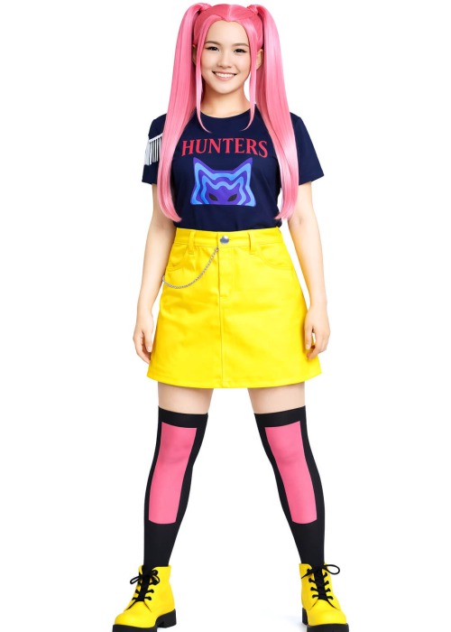 Disfraz de Guerrera K-POP Mira para Mujer - Disfraces Cazadoras Demonios - Disfraces de Las Guerreras K-POP para Adulto