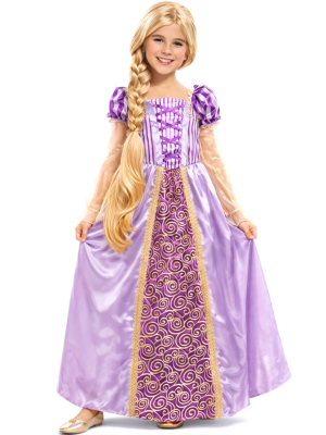 Disfraz De Rapunzel para niña - Disfraces Princesas Disney - Disfraces de Princesas para Niñas