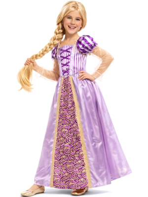 Disfraz De Rapunzel para niña - Disfraces Princesas Disney - Disfraces de Princesas para Niñas