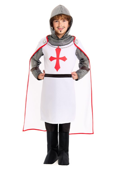 Disfraz de Cruzado Templario Infantil - Disfraces Medievales - Disfraces Medievales para Niños