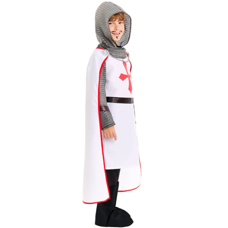 Disfraz de Cruzado Templario Infantil - Disfraces Medievales - Disfraces Medievales para Niños