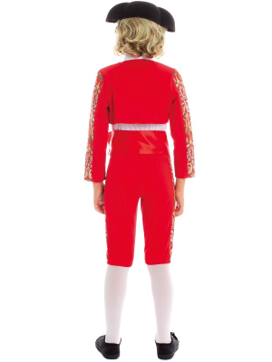 Disfraz De Torero Rojo Infantil - DISFRACES