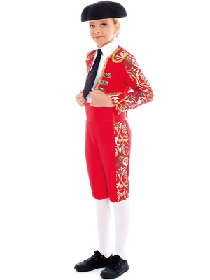 Disfraz De Torero Rojo Infantil - DISFRACES