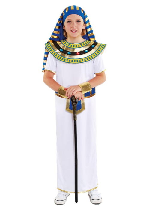 Disfraz De Egipcio Azul Infantil - Disfraces Faraones y Egipcios - Disfraces de Egipcios para Niños