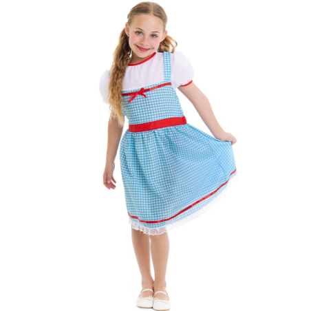 Disfraz De Dorothy Niña - Disfraces de El Mago de Oz - Disfraces de Mago de Oz para Niña