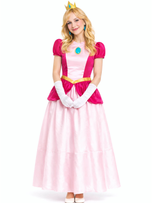 Disfraz De Princesa Rosa