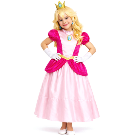 Disfraz De Princesa Rosa Tul