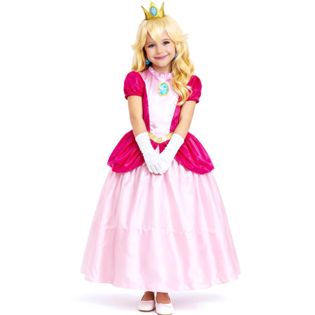 Disfraz De Princesa Rosa Tul
