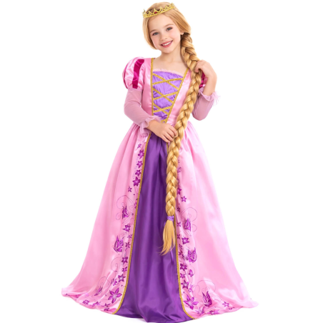Disfraz De Rapunzel para niña - Disfraces Princesas Disney - Disfraces de Rapunzel