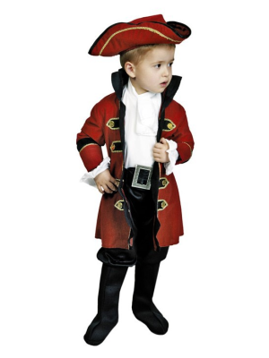 Disfraz de Pirata con Casaca Infantil - Disfraces de Piratas para Niños