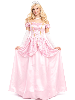 Disfraz De Princesa Rosa mujer - Disfraces de Princesas - Disfraces de Princesas para Mujer
