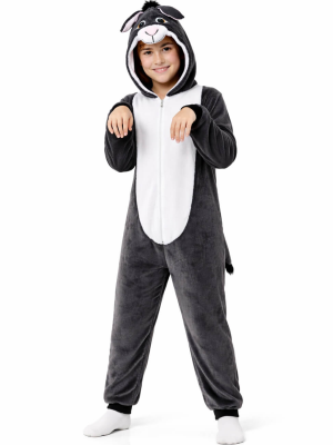 Disfraz De Burro o Asno Pijama  Infantil - Disfraces Animales Peluche
