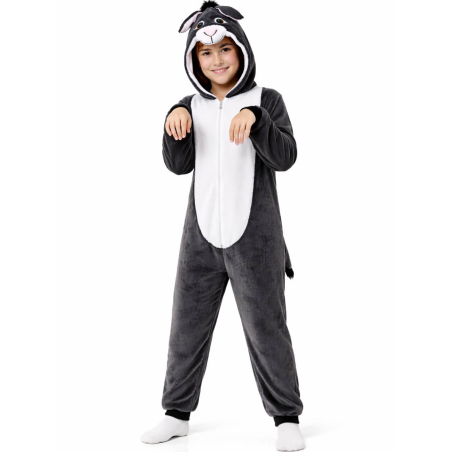 Disfraz De Burro Pijama Peluche Para Adulto