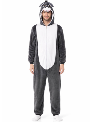 Disfraz De Burro Pijama Peluche Para Adulto