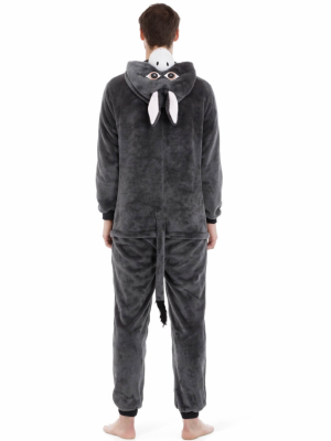 Disfraz De Burro Pijama Peluche Para Adulto