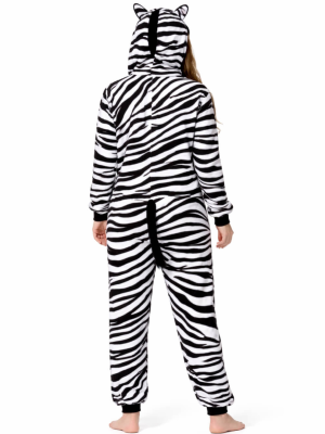 Disfraz De Cebra Pijama Peluche adulto - Disfraces de Animales - Disfraces de Animales Adultos