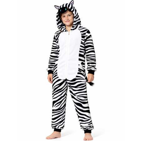 Disfraz De Cebra Pijama Peluche Infantil
