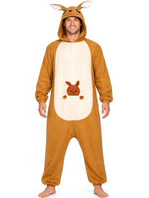 Disfraz De Canguro Pijama adulto - Disfraces Animales