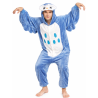 Disfraz De Buho Pijama Peluche chico - Disfraces de Aves Pajaros Hombre