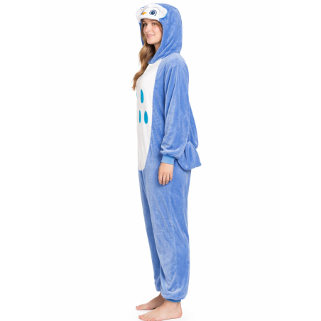 Disfraz De Buho Pijama Peluche Adulto - Disfraces de Animales - Disfraces de Animales Adultos