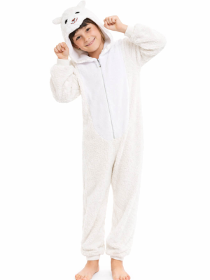 Disfraz De Ovejita Peluche Pijama Infantil - Disfraces Animales Niños